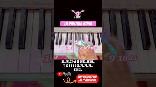 La pantera rosa piano thepinkpanther pianotutorial henrymancini lapanterarosa jazz [upl. by Diamond93]