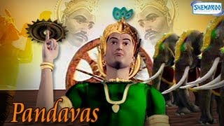 Pandavas The Five Warriors  Part 1 Of 9  Popular kids Cartoon Film [upl. by Sandberg543]