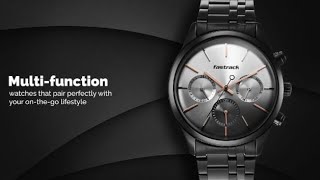 Fastrack men’s watchesfastrack analog watches for menNR3288NM01two years warranty [upl. by Derr713]