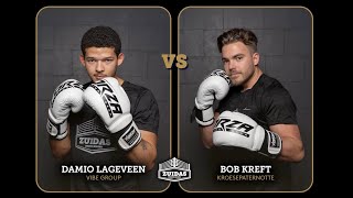 Zuidas Business Boxing Part III  Damio Lageveen vs Bob Kreft [upl. by Allerie]