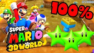 Castle6 Rammerhead Reef 🎪 Super Mario 3D World Switch  Wii U 🎪 All Green Stars  Stamp [upl. by Arel]