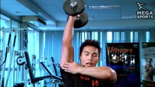 เล่นกล้ามเนื้อหลังแขน One Arm Tricep Extension [upl. by Danforth]