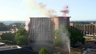 Tutwiler Hall Demolition July 4th 2022 [upl. by Kiri]