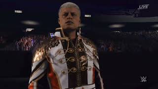 WWE 2K24 Cody Rhodes wLove Sosa by Chief Keef [upl. by Andras583]