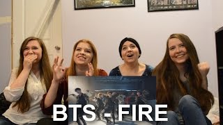 BTS 불타오르네 FIRE MV Reaction [upl. by Roselane646]