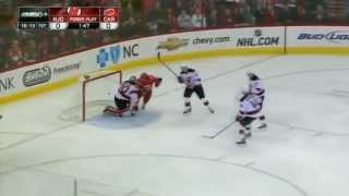 Martin Brodeur Third Career Goal [upl. by Sahpec]