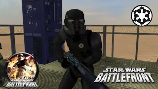 Star Wars Battlefront 2004  Tatooine Dune Sea Exchange  Empire Side [upl. by Shermy]