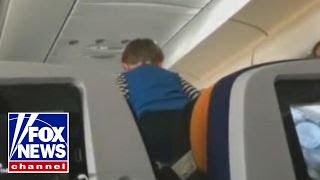 Viral video of screeching child on 8hour flight [upl. by Kabob322]