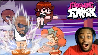 HIS FULL POWER MATT VS BF BOXING PT 2 REACTION [upl. by Kragh]