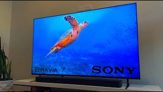 Sony Bravia 7 Mini LED TV Unboxing and Setup [upl. by Katerine]