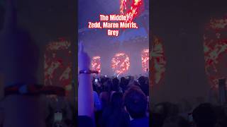 THE MIDDLE  ZEDD MAREN MORRIS amp GREY in Barcelona [upl. by Ansley]