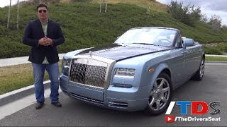 2015 RollsRoyce Phantom Drophead Coupe Review  half a million dollar convertible dream [upl. by Faina520]