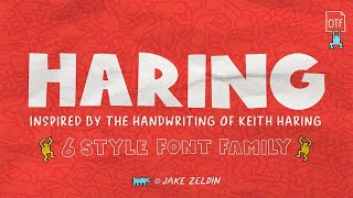 Haring Font Family Free Download [upl. by Vinia]