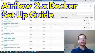 Airflow Docker Set Up Guide [upl. by Iphlgenia]