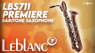 Leblanc LBS711 quotPremierequot Baritone Saxophone  Gear4music orchestral [upl. by Dugald]