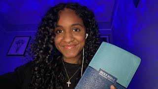 ASMR Reading The Holy Bible ✨ FOR THOSE IN A WAITING SEASON Soft amp CloseUp Whispers [upl. by Atirb]