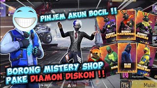 Top up in Akun Bocil Guild  Borong Mistery Shop dan Spin Incubator  Free Fire Indonesia [upl. by Lou]