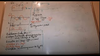 Simple alternance commandé thyristor 09 [upl. by Okomom]