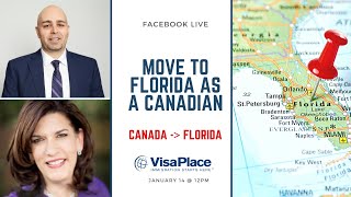 How to Move to Florida from Canada From an Immigration Lawyer [upl. by Gaut]