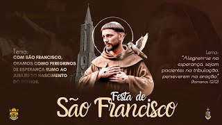 Festa de São Francisco 2024 I 7º Novena em Honra a São Francisco [upl. by Shaer639]