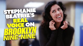 The Evolution of Rosas Voice  Stephanie Beatrizs REAL VOICE on Brooklyn NineNine  Comedy Bites [upl. by Lemert]