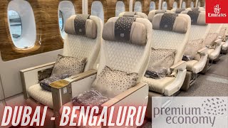 Emirates Premium Economy  The Best Premium Economy  Dubai  Bengaluru  Airbus A380  Trip Report [upl. by Aer869]