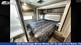 Phenomenal 2023 Winnebago Minnie Winnie Class C RV For Sale in Fort Worth TX  RVUSAcom [upl. by Zipah]