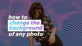 How to change the background of any photo  Picsart Tutorial [upl. by Adnorehs]