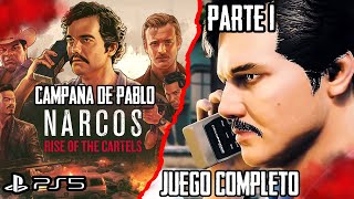 Campaña de Pablo Serie de Netflix Narcos Rise of the Cartels PS5 Juego Completo Parte 1 [upl. by Clawson933]