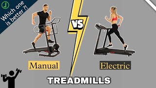 Manual vs Electric Treadmill  Manual vs automatic treadmill  What is the difference [upl. by Geri]