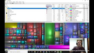 Windirstat  Visualizando o espaço ocupado pelos arquivos e pastas [upl. by Airotcivairam]