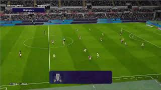 Pes 2021 PC Online Parsec Khương Pana vs Trung Đức [upl. by Vandervelde]