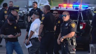 SAPD officer shoots woman waving gun and pointing it at police in Medical Center area Chief McManus [upl. by Enrobialc237]