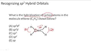 Recognizing sp2 Hybrid Orbitals [upl. by Corvese]