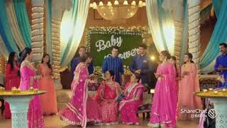 yeh Rishta Kya Kehlata Hai ll Sirat and Kartik baby shower💞youtubekirat shortvideoyrkkhshort [upl. by Derna259]