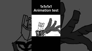 1x1x1x1 animation test roblox shorts [upl. by Nomolas]