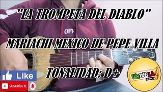 La Trompeta Del Diablo  Mariachi Mexico De Pepe Villa  Cover Vihurla [upl. by Itsim217]