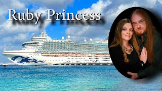 Ruby Princess  April 2023  Part 1 Ship Tour amp Princess Patter Itineraries [upl. by Karlow115]