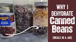 Dehydrate Canned Beans and Make a Meal in a Jar Taco Soup  Perfect Christmas Gift [upl. by Ruffin50]