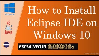 Eclipse Installation on Windows in Malayalam [upl. by Nylrahc]