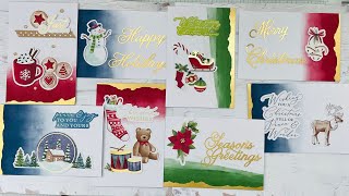 Gold Dipped Cards with Joyful Images and Sayings [upl. by Nilak]