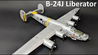 B24J Liberator  172 Hasegawa Full Build [upl. by Mellisa]