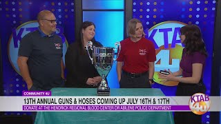 13th Annual Guns amp Hoses coming up July 16th amp 17th [upl. by Anayt]