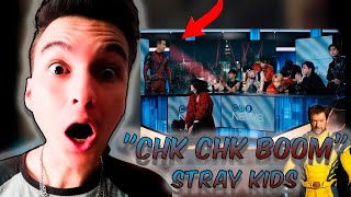 ¡Son muy BUENOS  REACCION a Stray Kids quotChk Chk Boomquot MV [upl. by Iny643]