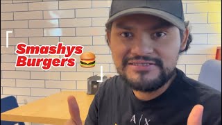 Smashys Burgers  Marco Lemus Food [upl. by Adekahs]