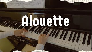 Alouette Piano Lesson Made Easy 3 P32 by ANKI PIANO [upl. by Eulalia]