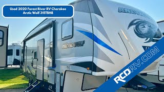 Used 2020 Forest River RV Cherokee Arctic Wolf 315TBH8  Delaware [upl. by Yespmed]