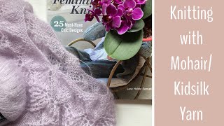 Essentially Feminine Knits book and mohair knitting  TeoMakes [upl. by Eibor]