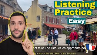 Learn French the right way  Listening Practice in France  FREN Subtitles Vlog France in winter [upl. by Dicky405]