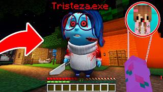 NUNCA INVOQUES A TRISTEZAEXE en MINECRAFT 😭 NOOBSI VS TRISTEZAexe [upl. by Dnaleel]